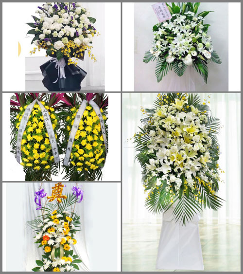 云南玉溪易门县六街镇白事花篮预定